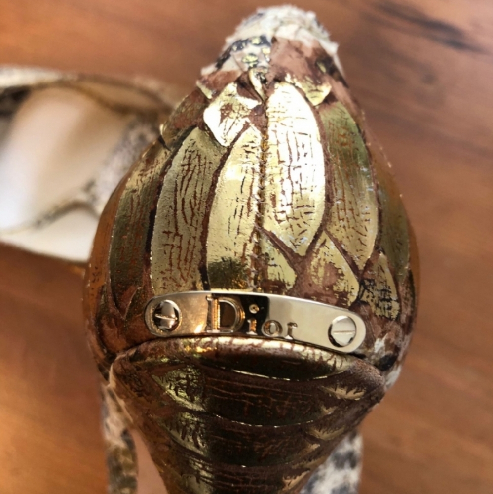 🔥Christian Dior Python Snakeskin Pumps - Picture 10 of 17